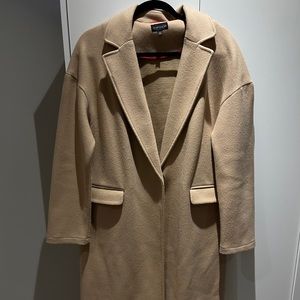TOPSHOP CAMEL TRENCH COAT